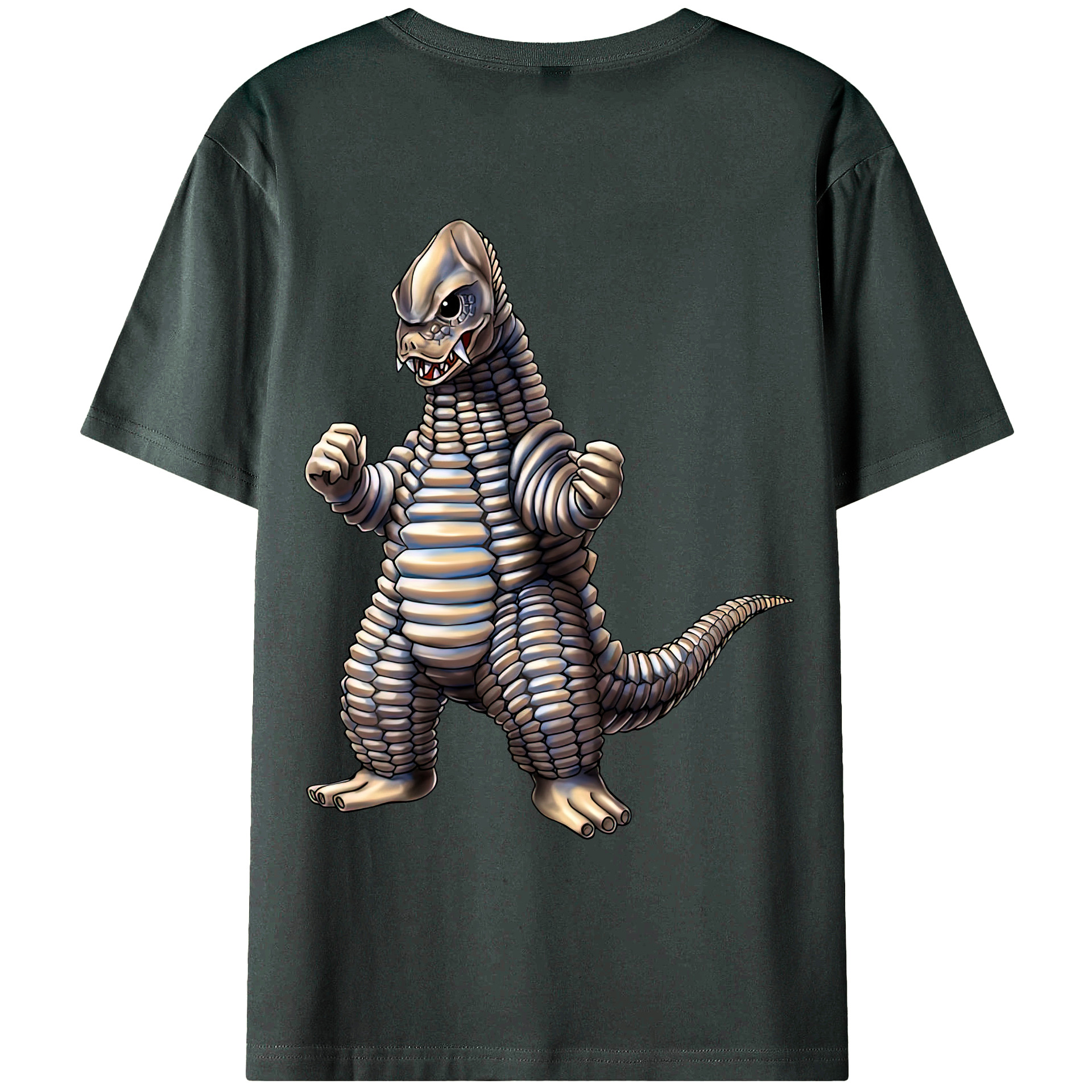 （画像用） ウルトラマン Ultraman 綿100％ メンズ半袖Tシャツ（バックプリント） 通気性